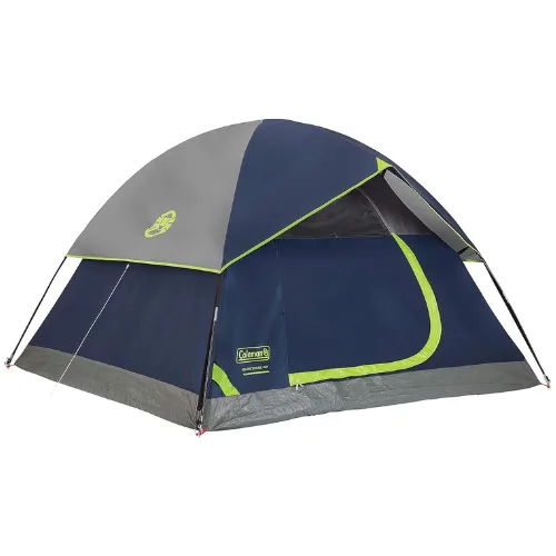 Coleman Sundome Camping Tent, 2/3/4/6 Person Dome Tent with Snag-Free Poles for Easy Setup in Under 10 Mins, Included Rainfly Blocks Wind & Rain, Tent...
