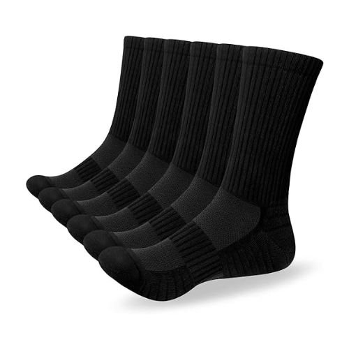 Anti-Blister Cushioned Running Socks