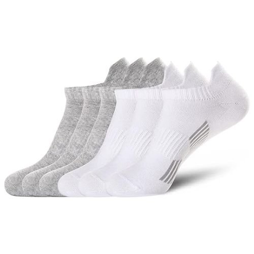 BAYKUORA Men's Low Cut Towel Socks