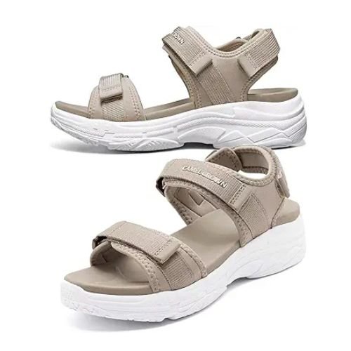 CAMEL CROWN Women's Hiking Sandals with Arch Support