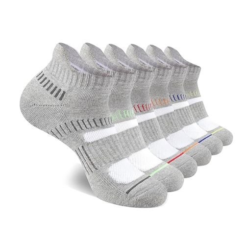 Cooplus Men's Cotton Athletic Ankle Socks