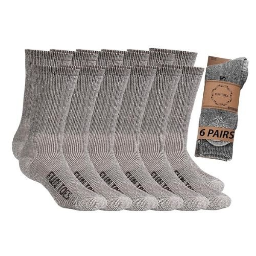 Durable Merino Wool Hiking Socks