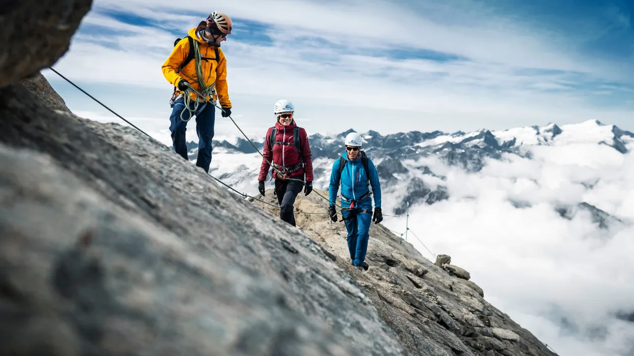 Hiking Up a Mountain