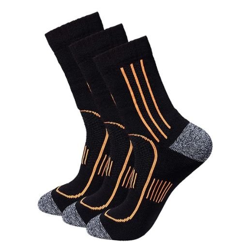 Men's Anti-Odor Compression Hiking Socks