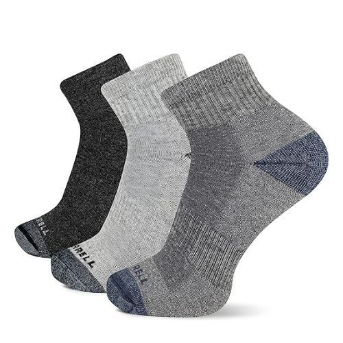 Merrell Wool Everyday Hiking Socks - 3 Pair Pack