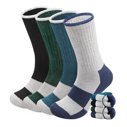 Yeblues Merino Wool Hiking Socks for Mens
