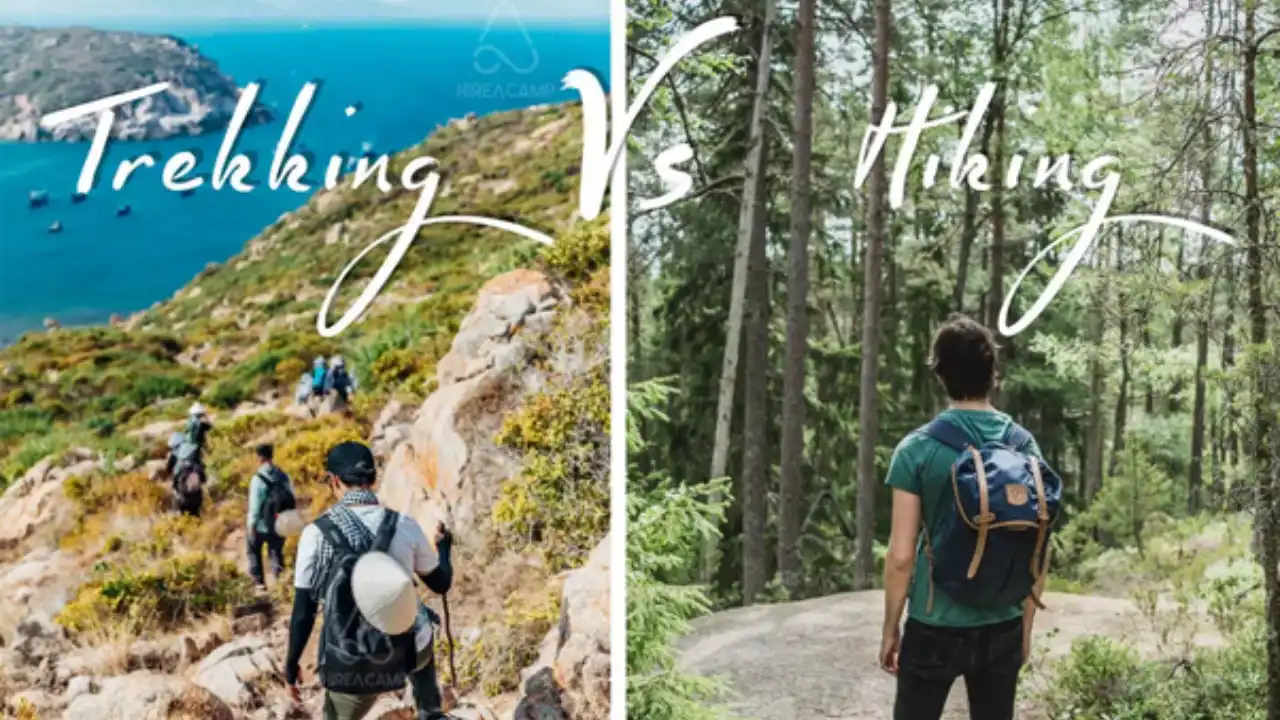 similarities of hiking and trekking
