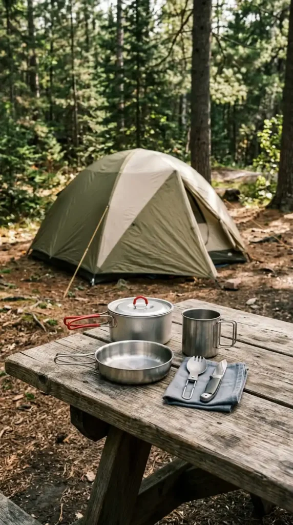 Compact Outdoor Cooking Sets