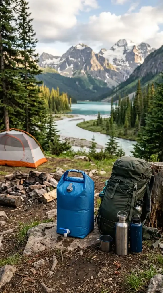 Portable Outdoor Water Containers