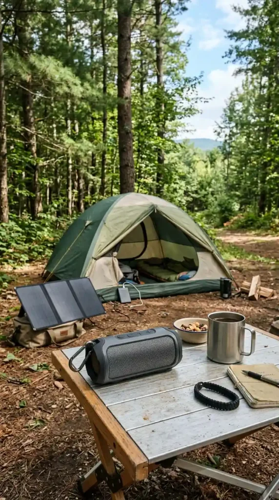 Solar-Powered Outdoor Speakers